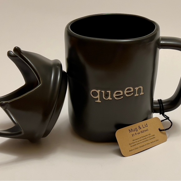 Joseph | Kitchen | Joseph A Ceramic 2 Fl Oz 621 Ml Matte Black Queen Coffee  Mug W Crown Top | Poshmark
